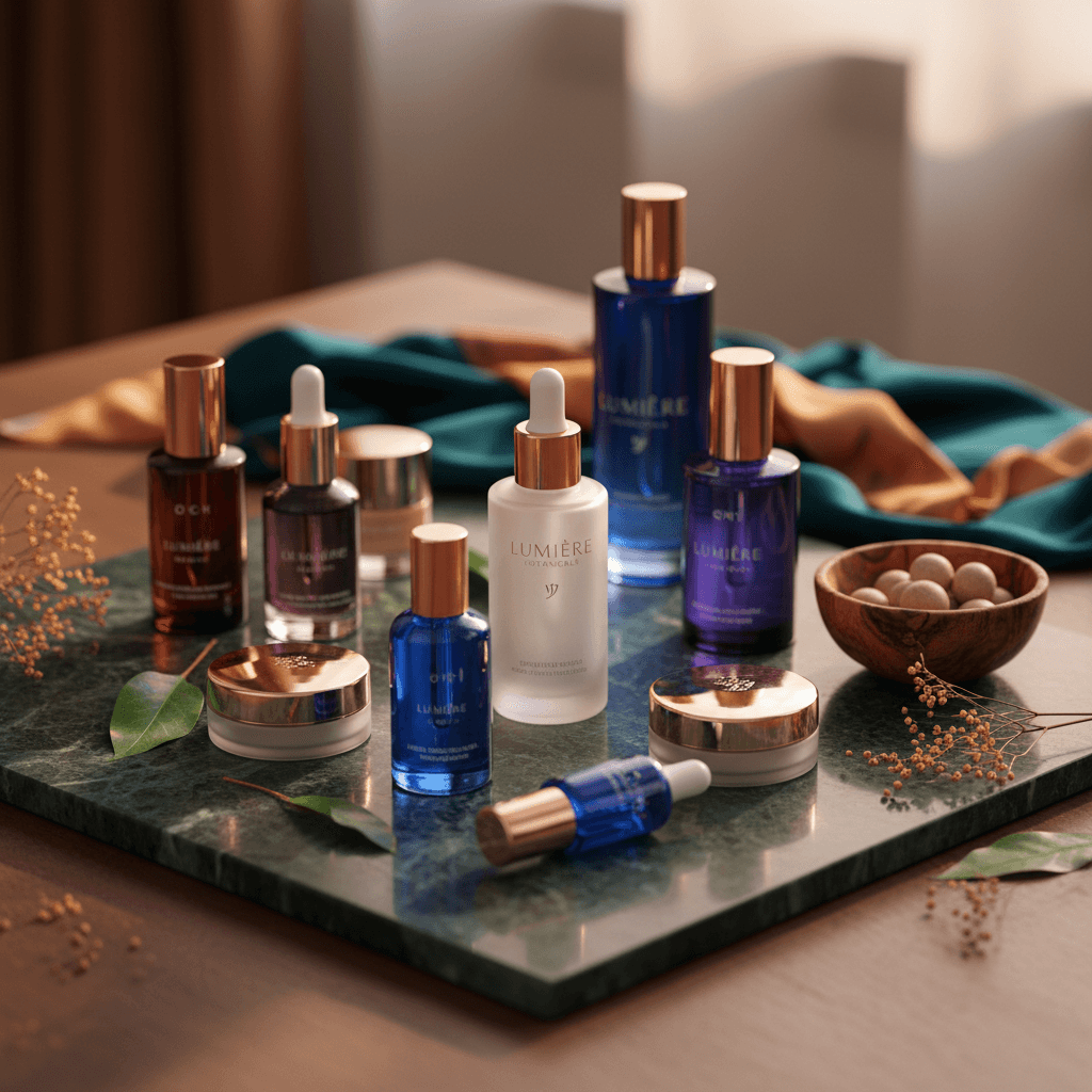 Premium designer beauty and skincare products