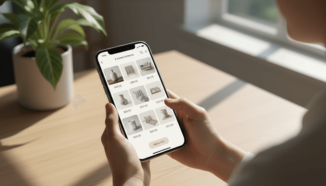 BoxCave Walmart storefront on mobile device